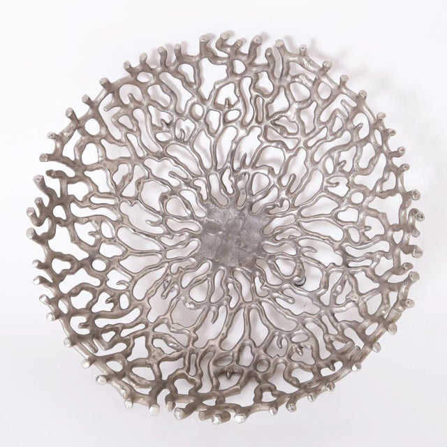 Mid-Century Modern Faux Coral Fruit Bowl For Sale - Image 3 of 7