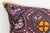 Hand Embroidered Cross Motif Antique Jaisalmer Pillow For Sale - Image 4 of 6