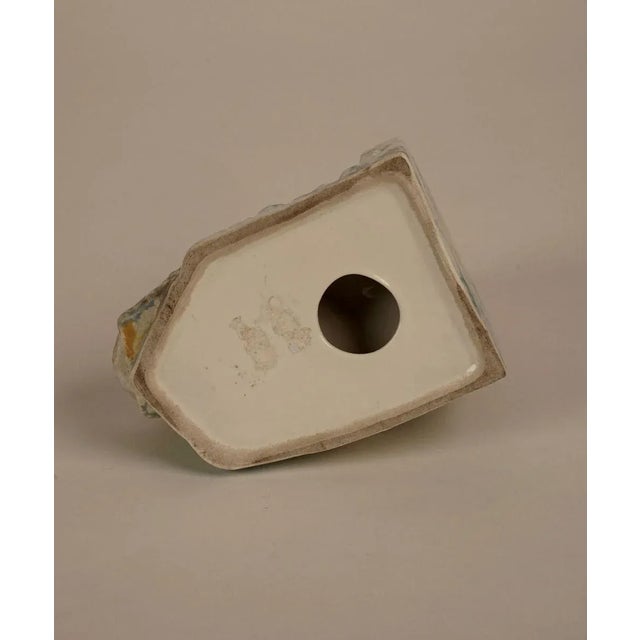 Cabana Style Ceramic Bookends with Seals, 1930s, Set of 2 For Sale - Image 14 of 15