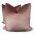 Mauve Velvet 22" Pillows-a Pair For Sale