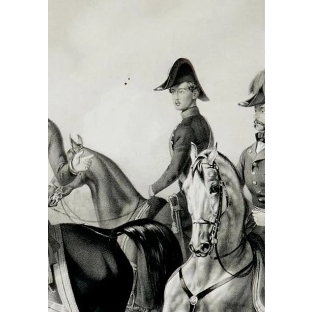 F. Adam after A. Adam, The Battle of Custoza, 1850, Paper For Sale - Image 3 of 11