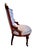Antique “His” & “Hers” American Neo-Grec Upholstered Chair Set For Sale - Image 12 of 15