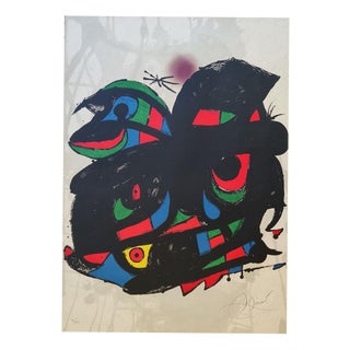 Joan Miró, Barcelona, 1976, Lithograph For Sale