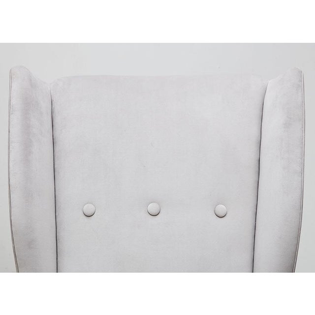 Wood Italian Lounge Chairs attributed to Gio Ponti for ISA Bergamo, 1950s, Set of 2 For Sale - Image 7 of 9