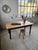 Oak Farmhouse Table with Black Turned Legs, 1950s For Sale - Image 18 of 18
