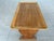 Wood Vintage French Walnut Trestle Side Coffee Table or End Table For Sale - Image 7 of 13