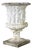 English Circa 1900 Cast Stone Medici Urn with Figurative Motif For Sale