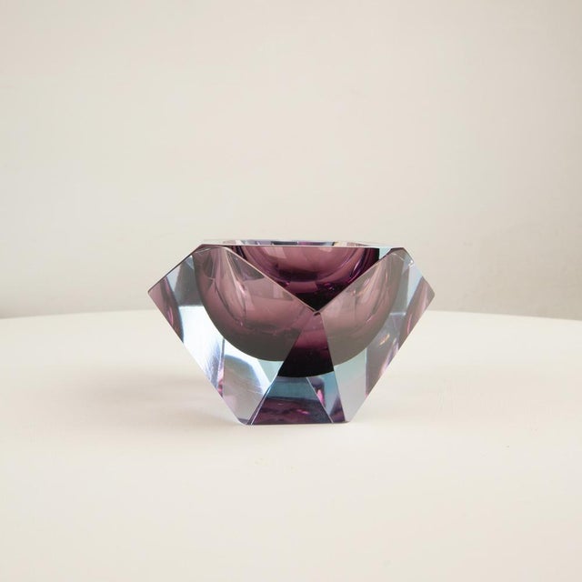 Sculptural Ashtray attributed to Flavio Poli for Seguso Vetri d'Arte, 1970s For Sale - Image 3 of 15