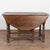 Baroque 18th Century Portuguese Chestnut Drop Leaf Dining Console Table For Sale - Image 3 of 16