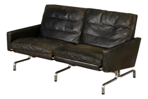 Pk-31 Settee by Poul Kjærholm for E. Kold Christensen, 1960s Denmark, Signed