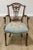 Hepplewhite Hepplewhite Style Vintage Mahogany Armchair For Sale - Image 3 of 13