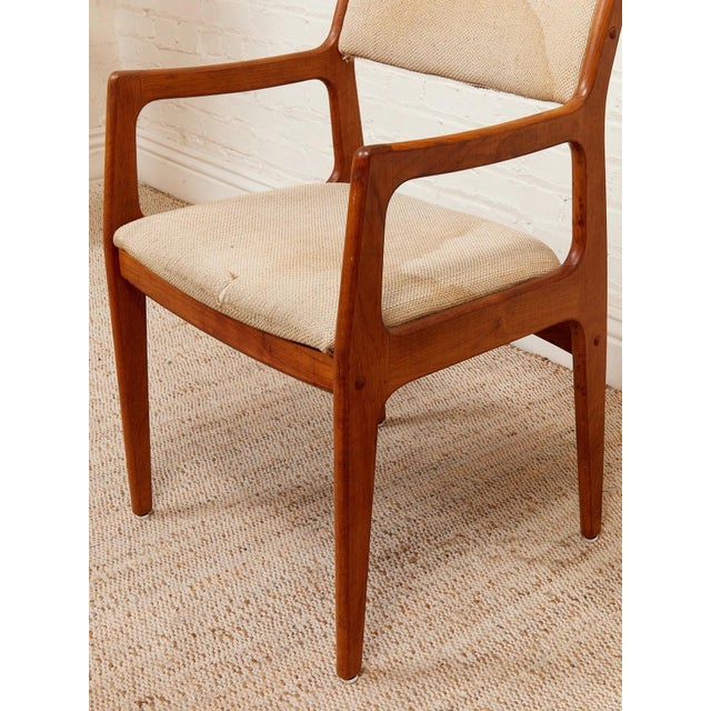 Mid 20th Century Danish Modern Teak Armchairs For Sale - Image 9 of 10