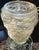 Vintage Sergio Costantini Large Murano Glass Web Vase With Gold Fleck For Sale In Salt Lake City - Image 6 of 9