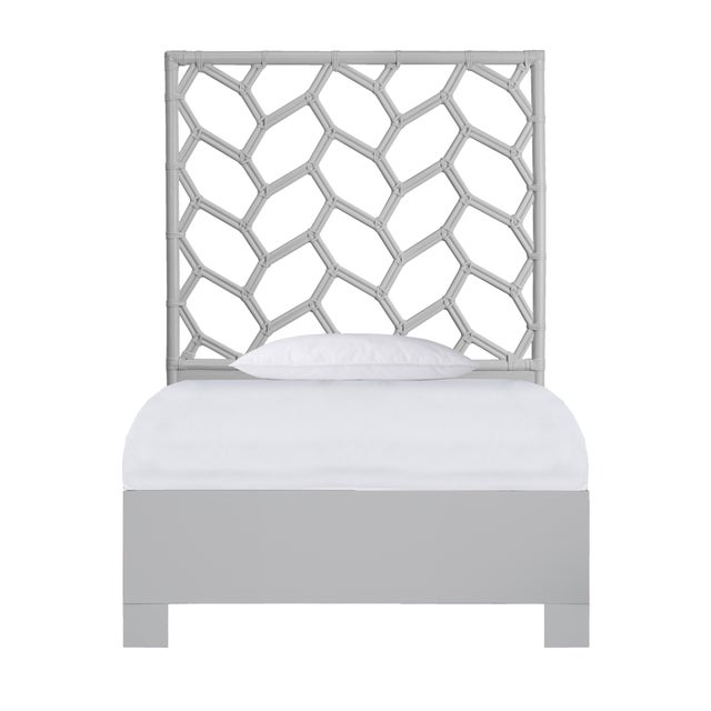 Silas Platform Bed Twin - Light Gray For Sale - Image 12 of 12