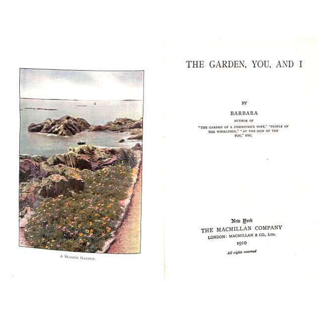 Barbara [395] pp. The Macmillan Company 1910 7 3/4" x 5 1/2"