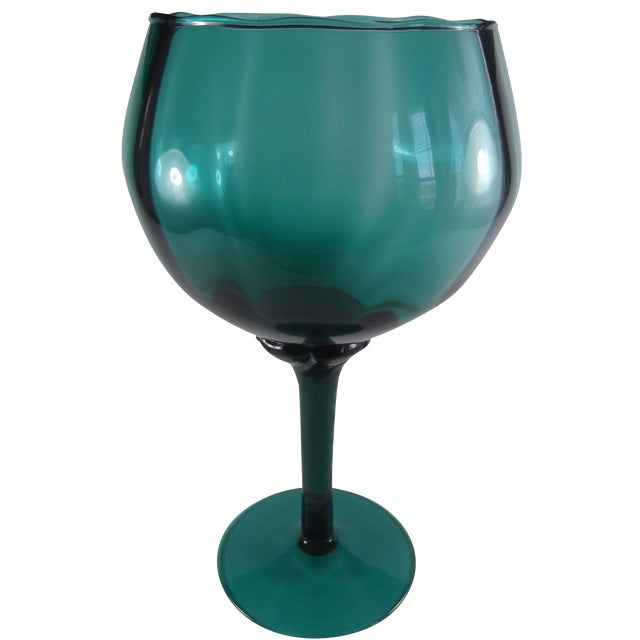 Italian Art Glass Brandy Snifter Chairish