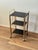 Hollywood Regency Vintage Hollywood Regency Style Gold-Tone Three-Tier Bar Cart For Sale - Image 3 of 12
