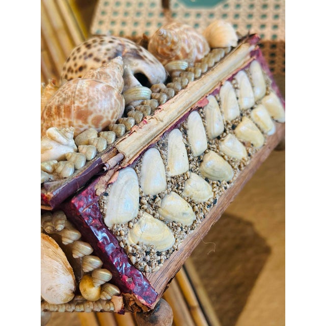 Antique Shell Box For Sale In Charleston - Image 6 of 12