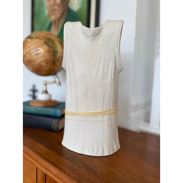 1980s 1980s Michael Harvey Ceramic Tank Vase For Sale - Image 5 of 5