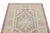 Textile Turkish Oushak Rug Soft Coral & Olive Handwoven Wool Rug 2'11" X 4'3" For Sale - Image 7 of 9