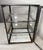 Antique Handmade Metal Glass Countertop Store Display Show Case Sliding Shelves For Sale - Image 12 of 14