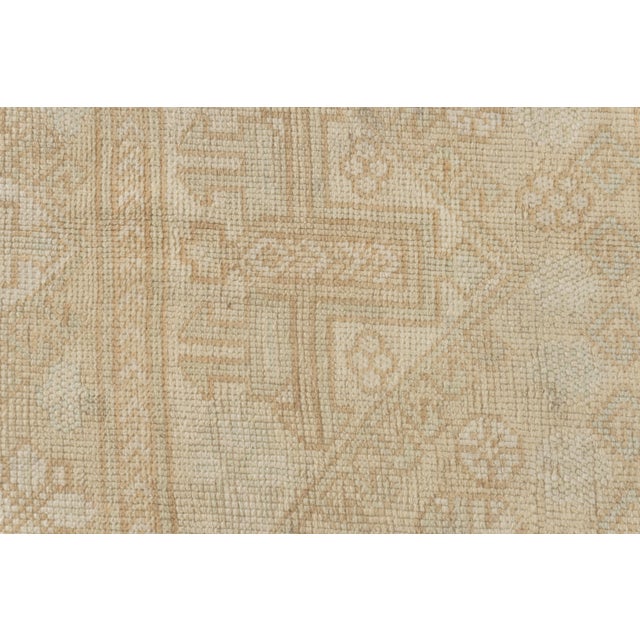 Vintage Circa 1940 Turkish Oushak Rug 5ft 9in X 7ft 5in For Sale - Image 9 of 15