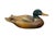 Realism Mid 20th Century Chinese Hand-Carved Wood Mallard Drake and Hen Duck Decoys Pair 10" For Sale - Image 3 of 14