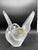 Glass Sylvie Vase in Satin Crystal Depicting Two Doves from Lalique, 1950s For Sale - Image 7 of 11