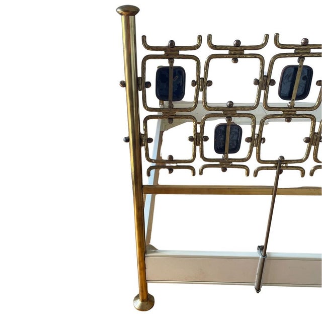 1960s Model 8604 Bed by Osvaldo Borsani & Arnaldo Pomodoro for Tecno, Italy, 1960s For Sale - Image 5 of 18