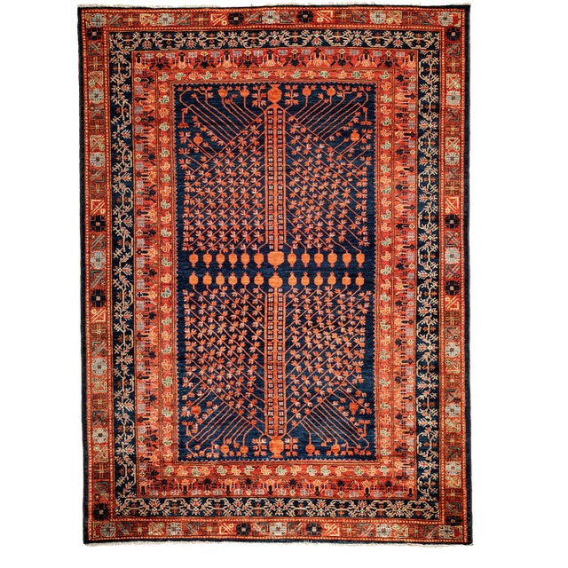 Ziegler Hand Knotted Area Rug 6'10" X 9'2" Chairish