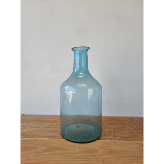 Vintage Glass Bottles and Vases, 1940s, Set of 4 For Sale - Image 10 of 15