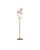 2020s Currey & Company Dandelion Silver & Gold Floor Lamp For Sale - Image 5 of 6