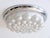 Metal Mid-Century Modern Bubble Flush Mount, Germany, 1970s For Sale - Image 7 of 18