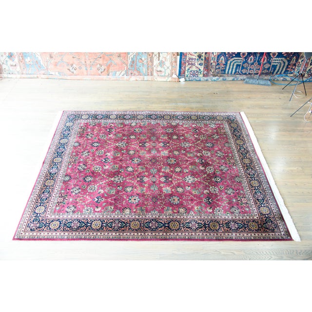 Late 20th Century Pakistani Tabriz Rug For Sale In Chicago - Image 6 of 15