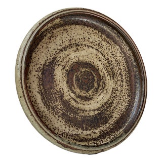Danish Glazed Stoneware Dish by Carl Halier for Royal Copenhagen, 1960s For Sale