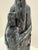 Mid 20th Century Larry Mohr Bronze Abstract Figurative Sculpture on Marble Base | Signed Estate Piece For Sale - Image 9 of 15