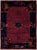 Burgundy Antique Art Deco Handmade Chinese Floral Motif Wool Rug For Sale - Image 10 of 10
