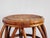 Vintage Bamboo & Rattan Drum Stool For Sale In New York - Image 6 of 11