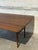 Teak Extendable Rectangular Coffee Table With Two Leaves Vintage Mid-Century Modern 1960s For Sale In Los Angeles - Image 6 of 13