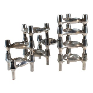 Candleholders from BMF, Set of 9 For Sale