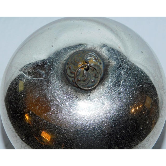 Antique Mercury Glass Gazing Ball Chairish