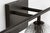 Contemporary Hable by Visual Comfort Studio Serafina 3-Light Vanity Sconce in Aged Iron Black Finish For Sale - Image 3 of 5