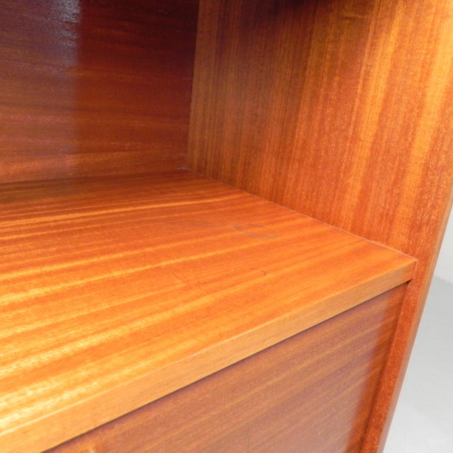 1960s Vintage Secretaire in Rattan and Wood, 1960s For Sale - Image 5 of 18