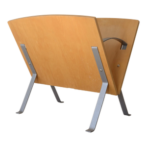 Vintage Postmodern v-Shaped Magazine Rack