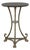Green Marble Top Painted Metal Gueridon For Sale