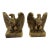 Mid 20th Century Brass Federal Style Eagle Bookends - A Pair For Sale