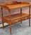 Traditional Early 20th Century Federal Style Mahogany Double Drawers Tiered Wash Stand For Sale - Image 3 of 10