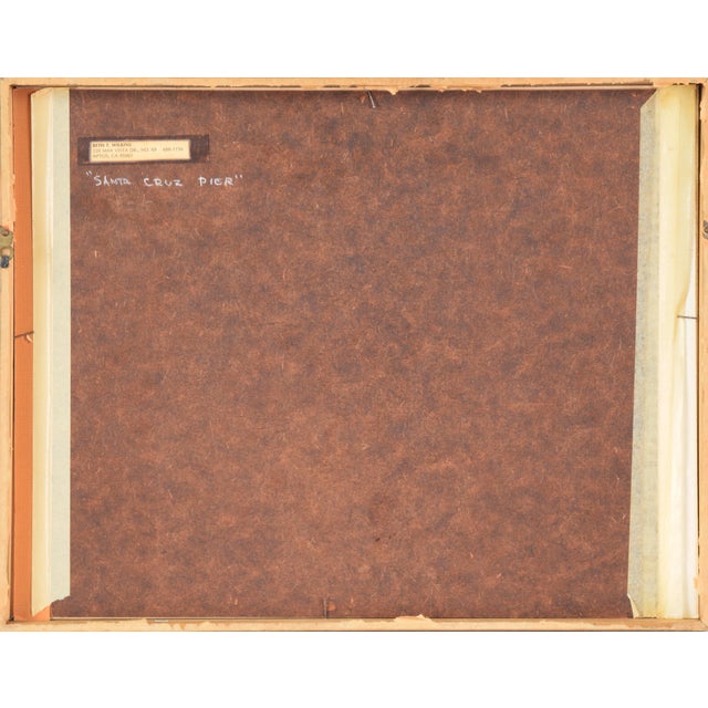 Santa Cruz Wharf by Beth T. Wilkins For Sale In Monterey, CA - Image 6 of 6