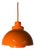 Minisol Orange Pendant Lamp by K. Kewo for Nordisk Solar For Sale