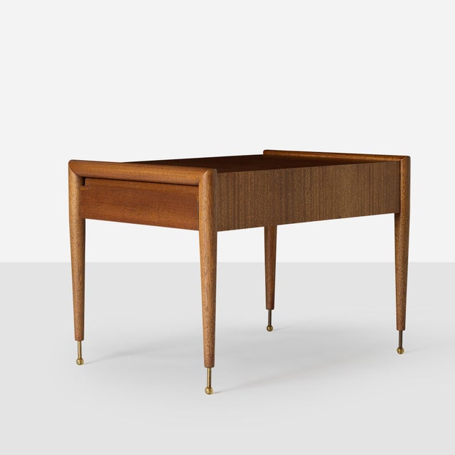 1950s Mahogany End Tables by John Keal for Brown Saltman - 3 available For Sale - Image 12 of 16